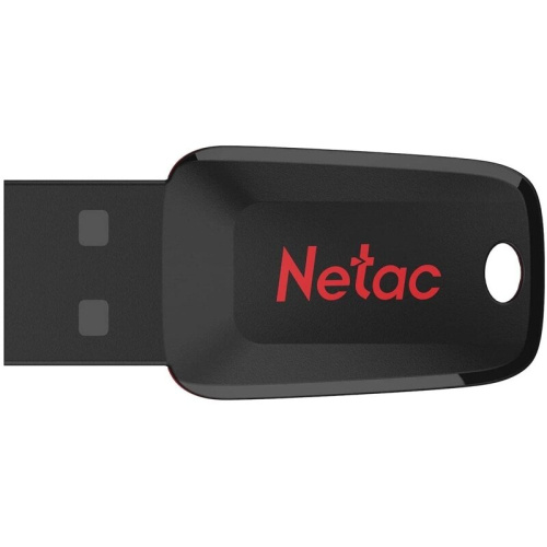 Флеш Диск Netac U197 16Gb, USB2.0, пластиковая, черная