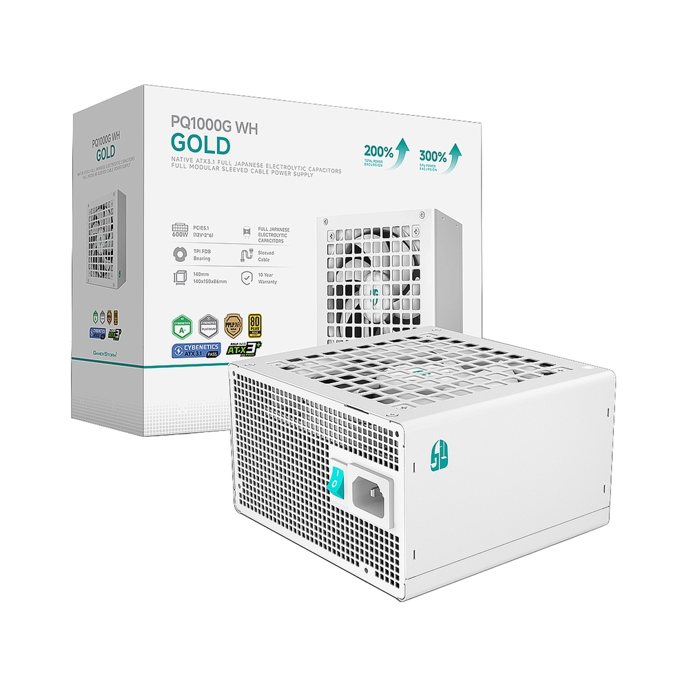 Блок питания Deepcool / GamerStorm PQ1000G WH [R-PQA00G-FD0W-WGEU-V1], белый