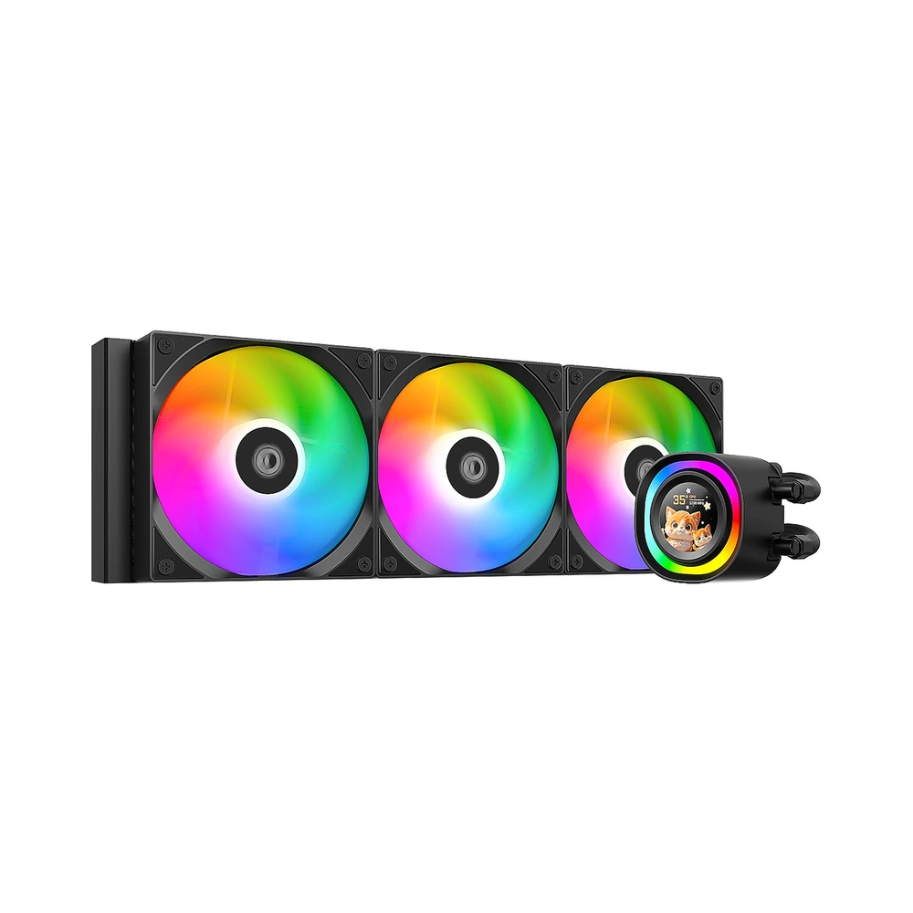Система водяного охлаждения ID-Cooling FX360 LCD ARGB, черный