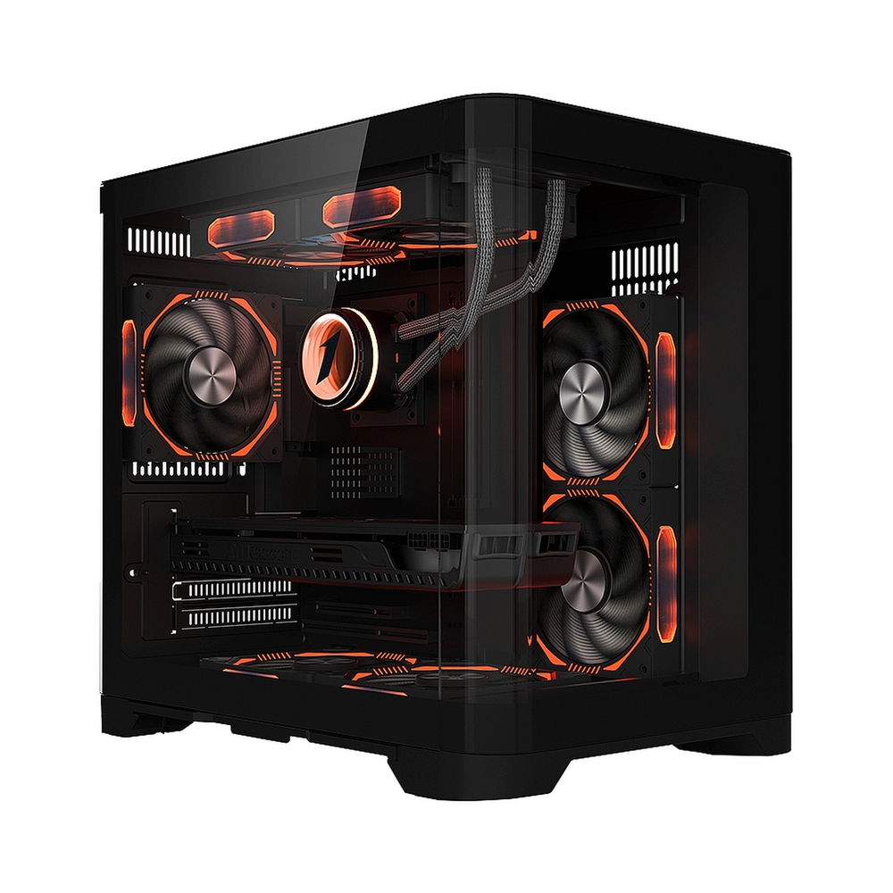 Корпус 1STPLAYER UVIEW UV5 ARGB, черный