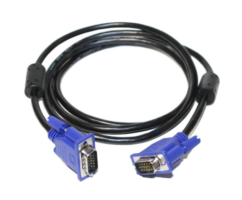 Кабель для монитора VGA (M) -) VGA (M), 1.8m, ферритовые кольца