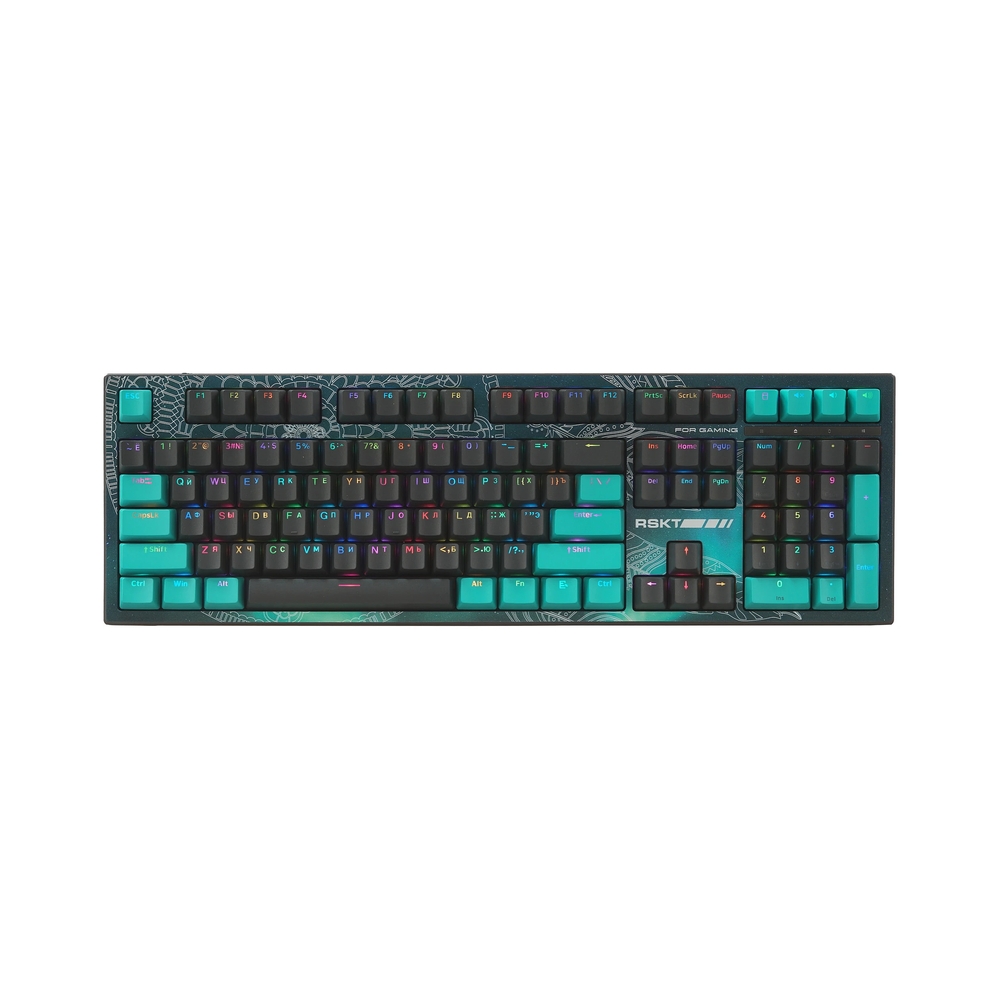 Клавиатура проводная Raskat KM002 UV Gray