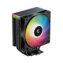 Кулер для процессора DEEPCOOL AG400 BK ARGB V2, черный