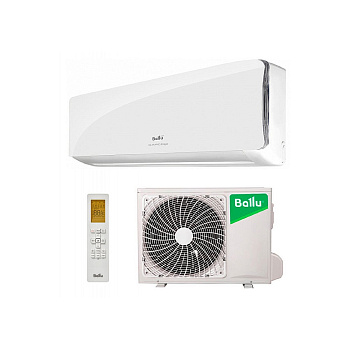 Cплит-система Ballu BSAG-09HN8 9000 BTU, 25 м², 24 дБ, охлаждение, обогрев, осушение, белый