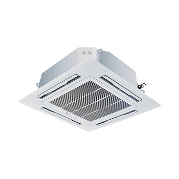 Внутренний блок кондиционера кассетного типа Neoclima NS-24BT1 24000 BTU, 70 м², 37 дБ, охлаждение, обогрев, осушение, белый