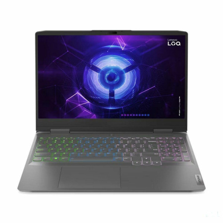 Ноутбук 15.6" IPS FHD LENOVO LOQ 15IRH8 grey (Core i5 12450H/16Gb/512Gb SSD/4050 6Gb/noOS) (82XV00QURK)