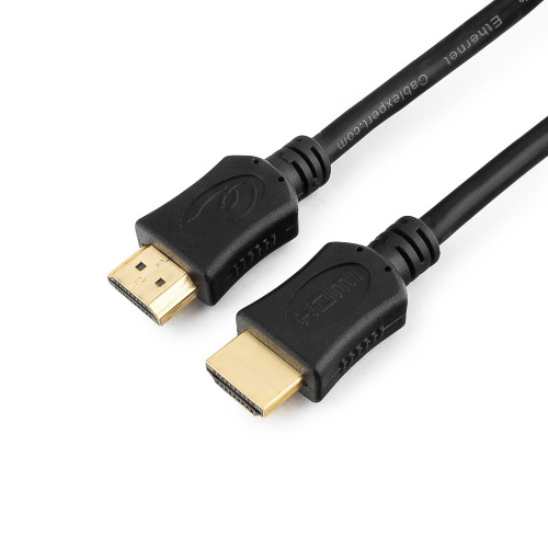 Кабель HDMI Gembird/Cablexpert , 1м, v1.4, 19M/19M, серия Light, черный