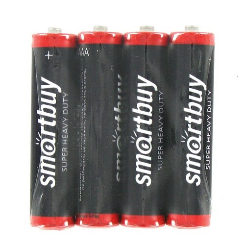 Батарейка Smartbuy LR3, AAA, уп 4 шт. (цена за пачку)