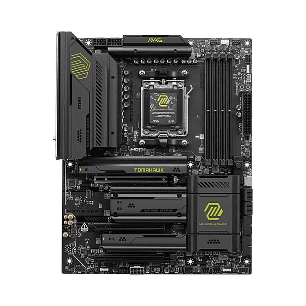 Материнская плата MSI MAG X870E TOMAHAWK WIFI SocketAM5 AMD X870 4xDDR5 ATX AC`97 8ch(7.1) 5Gigabit RAID+HDMI