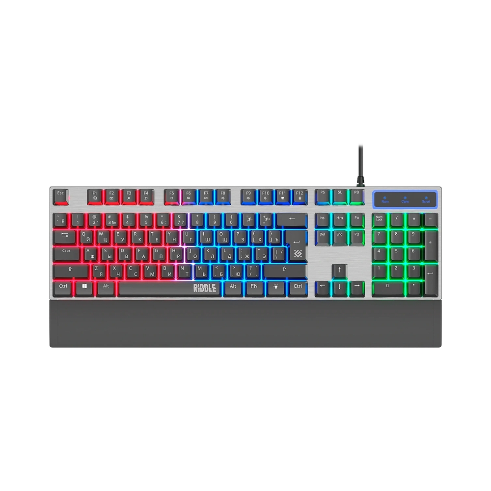 Клавиатура DEFENDER Riddle GK-405, черный
