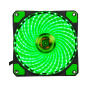 Кулер с диодной лентой CoolMoon | GREEN 120MM